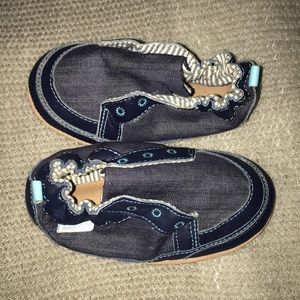 Toddler Leather sole shoes
